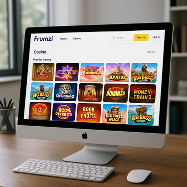 Frumzi - Intuityvus Dizainas - Desktop Platform